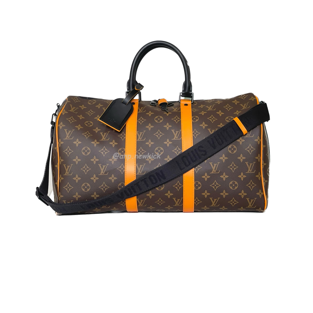 Louis Vuitton Keepall Bandouliere Monogram 50 Navy Duffel Bag (69) - newkick.app